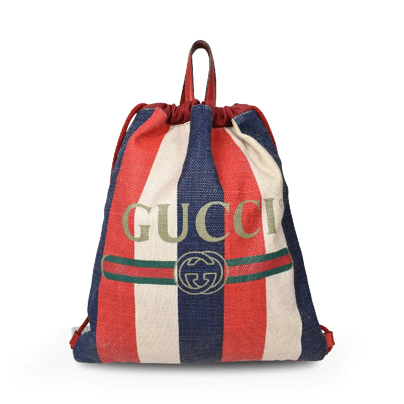 Gucci Drawstring Backpack