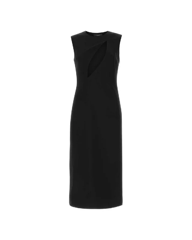 Versace  Cutout Midi Dress