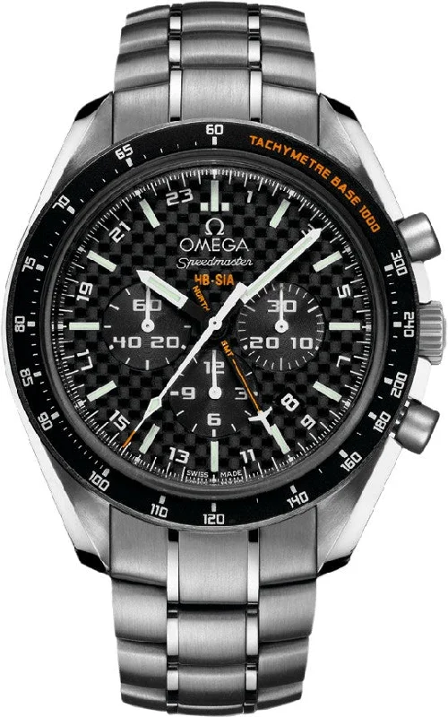 Omega Speedmaster HB-SIA Co-Axial GMT Chronograph Men's Watch 321.90.44.52.01.001