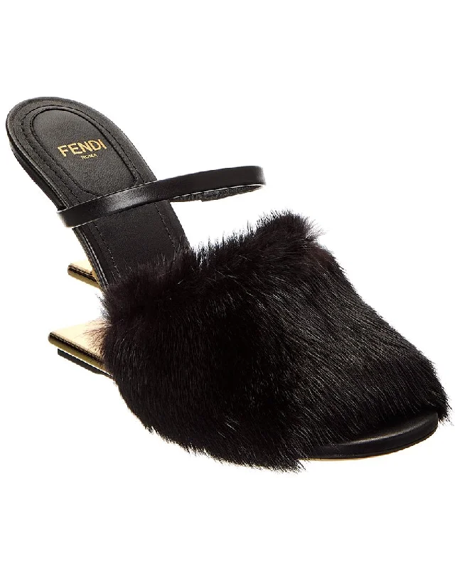 Fendi First Leather Sandal