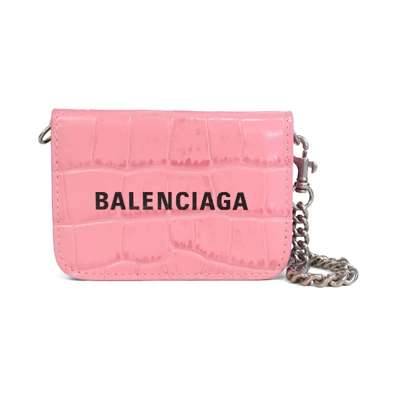 Balenciaga Compact Wallet On Chain