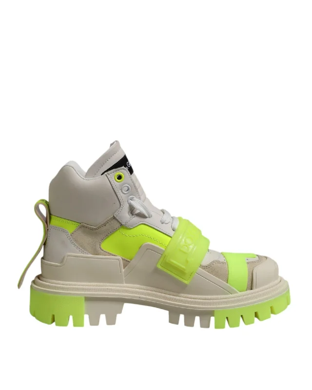 Dolce & Gabbana HighTop Fashion Sneakers Women Multicolor