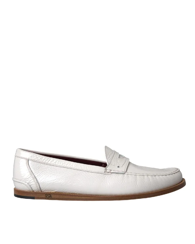 Dolce & Gabbana  Portofino Leather Loafers
