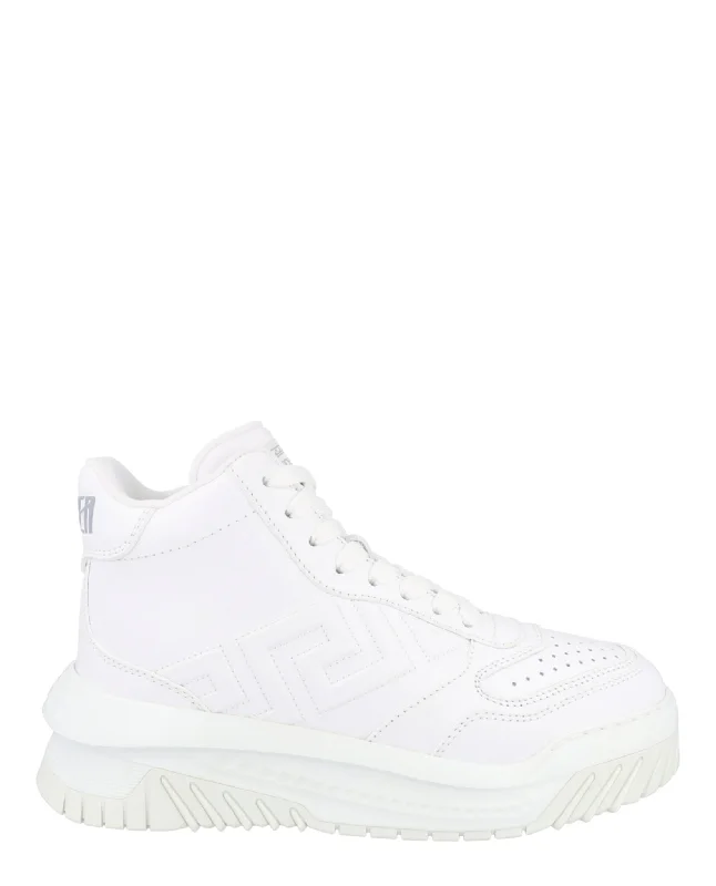 Versace Mens Odissa High-Top Sneakers