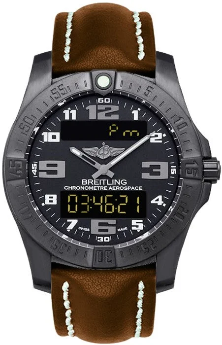 Breitling Professional Aerospace Evo 43mm Digital Men's Watch V7936310/BD60-438X