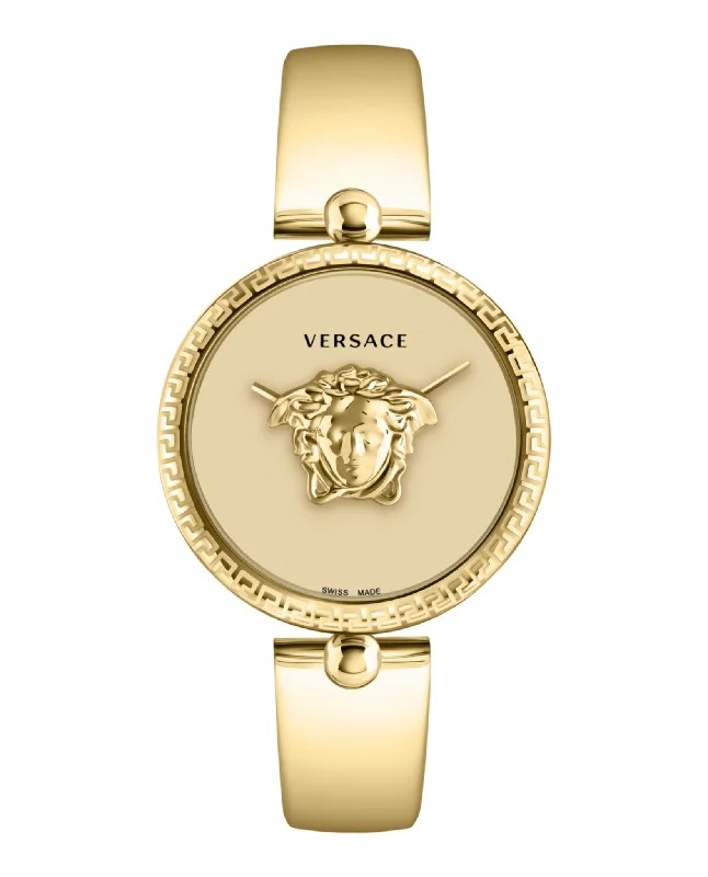 Versace Womens  Gold 39mm Bracelet Fashion Watch