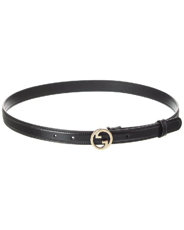 Gucci Blondie Thin Leather Belt