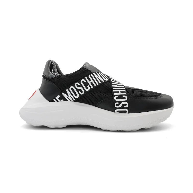 Love Moschino Logo Sneakers - Women's 38