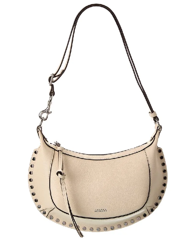 Isabel Marant Oskan Moon Leather Hobo Bag