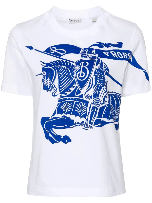 Burberry Cotton T-shirt with EKD