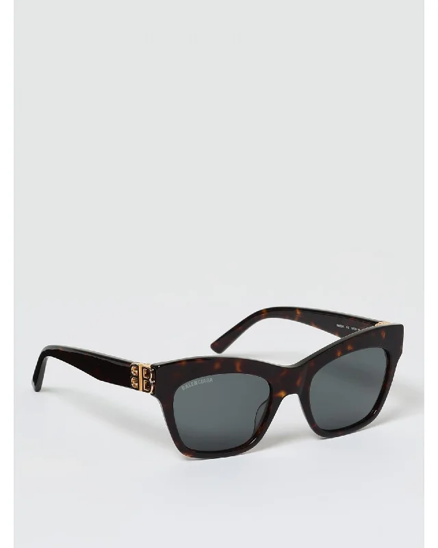 Balenciaga BB0132S Sunglasses Tortoise Women Brown