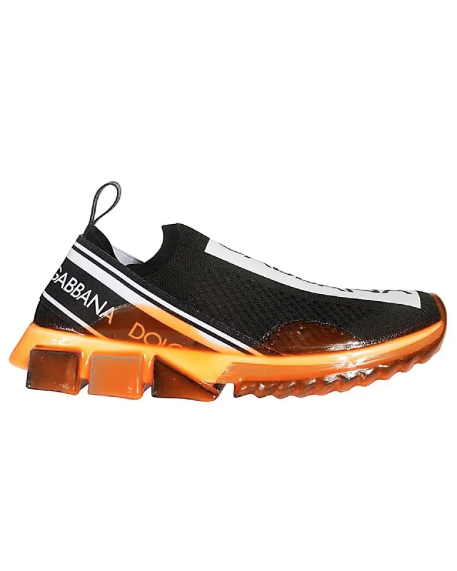 Dolce & Gabbana Portofino SlipOn Sneakers Casual Women Black