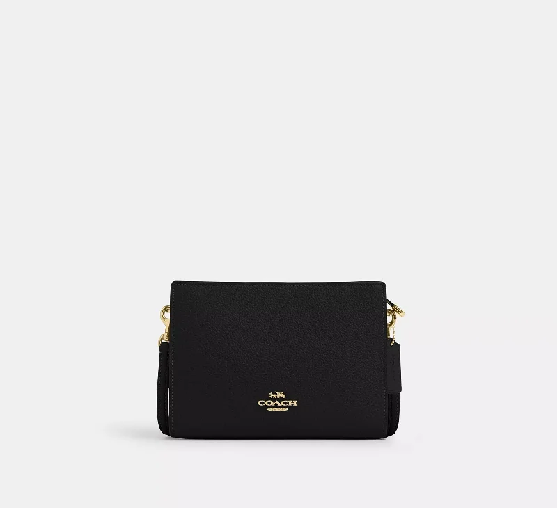 Coach Slim Crossbody Bag Black 