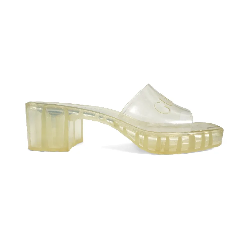 Gucci Rubber Sandals - Women's 39