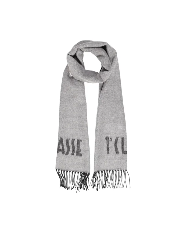 Alviero Martini Prima Classe Acrylic Wool Viscose Blend Scarf
