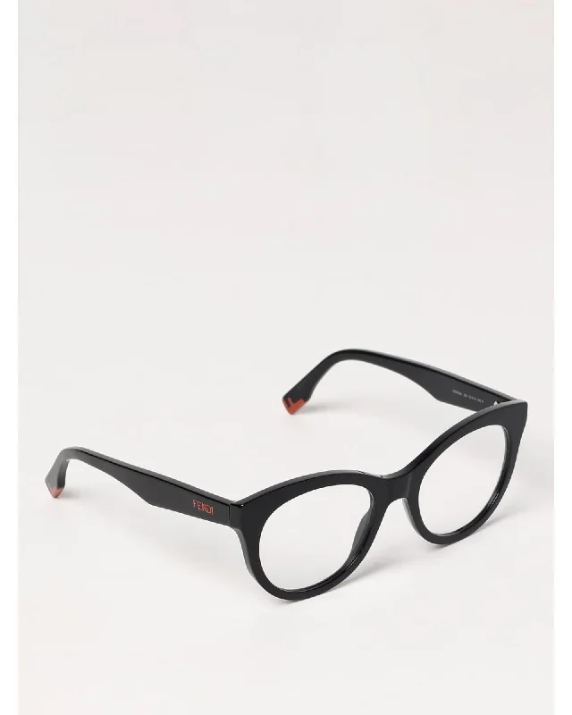 Fendi FE50074I Cat Eye Eyeglasses Women Black Frames