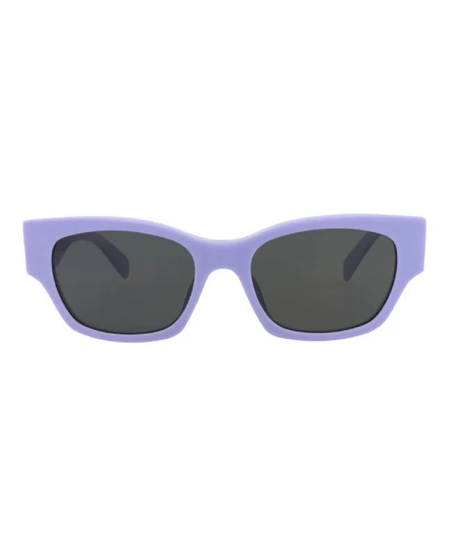 Celine Womens Cat Eye Lilac Lilac Smoke Fashion Designer Eyewear