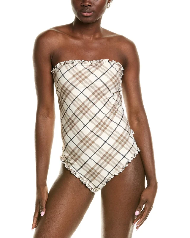 Burberry Check Swimsuit