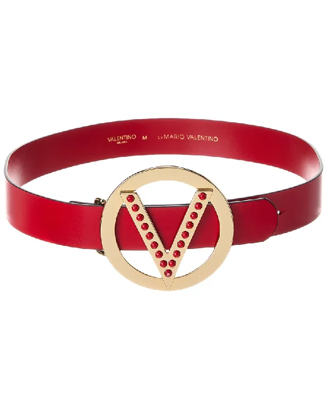 Valentino By Mario Valentino Giusy Forever Leather Belt