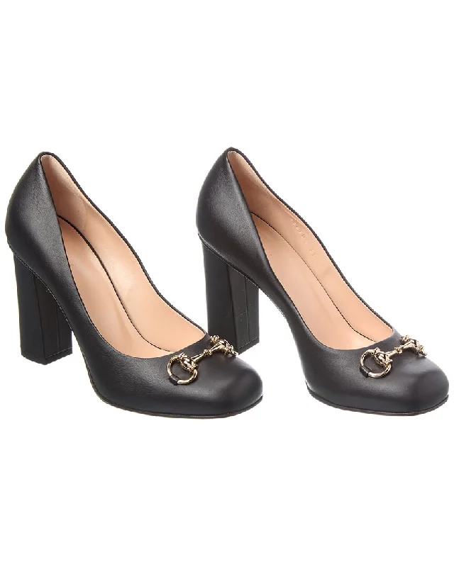 Gucci Horsebit Leather Pump (Authentic Pre-Loved)