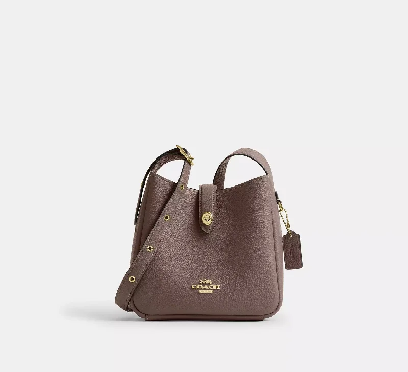 Coach Hadley Mini Crossbody Bag Dark Stone 