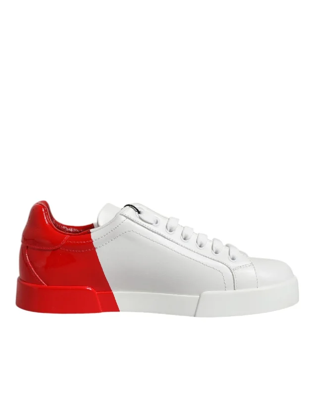 Dolce & Gabbana Portofino Sneakers Color Block Men Black