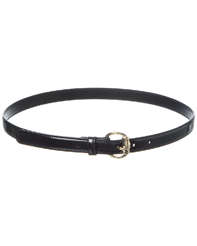 Gucci Bamboo Buckle Thin Leather Belt