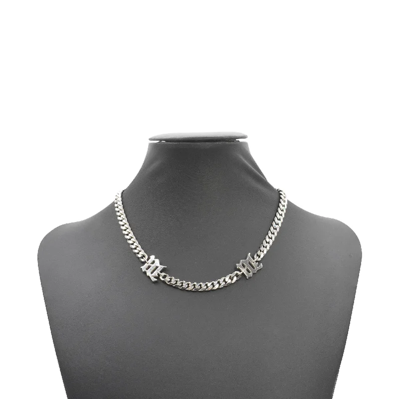 MISBHV 'Curb Link Choker' Necklace
