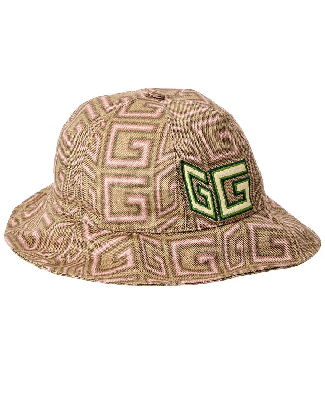 Gucci Linen-Blend Bucket Hat