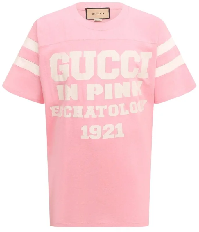 Gucci Eschatology 1921 Printed Pink T-Shirt