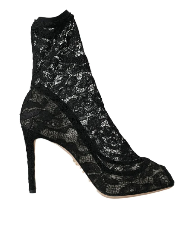 Dolce & Gabbana  Lace Pumps Black