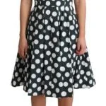 Dolce & Gabbana  Women's Green Polka Dot Dress