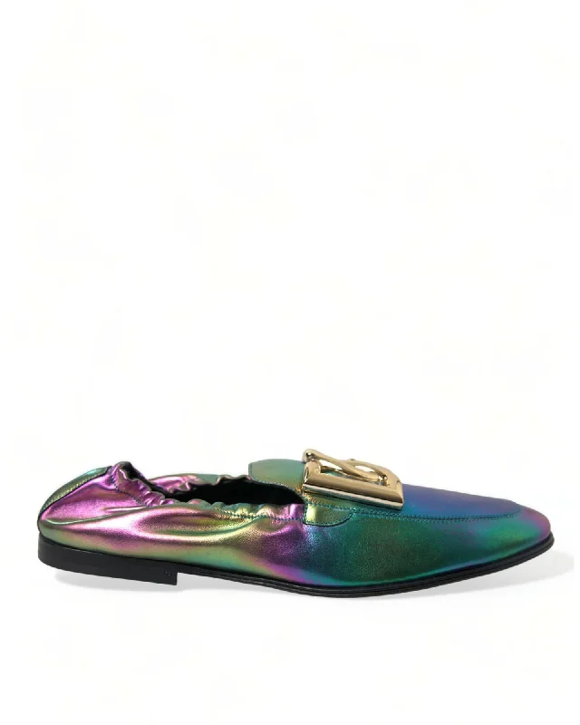 Dolce & Gabbana  Women's Leather Loafers - Multicolor