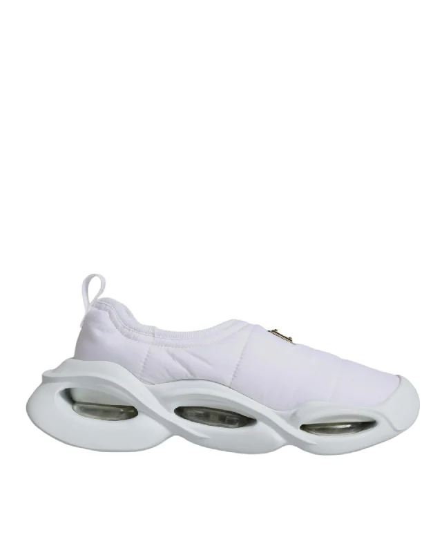 Dolce & Gabbana Padded Fabric Low Top Sneakers with Rubber Sole