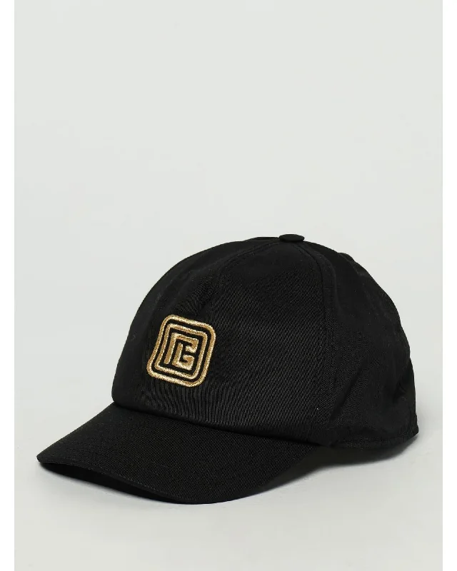 Balmain Baseball Cap Embroidered Logo Kids Multicolor Hats