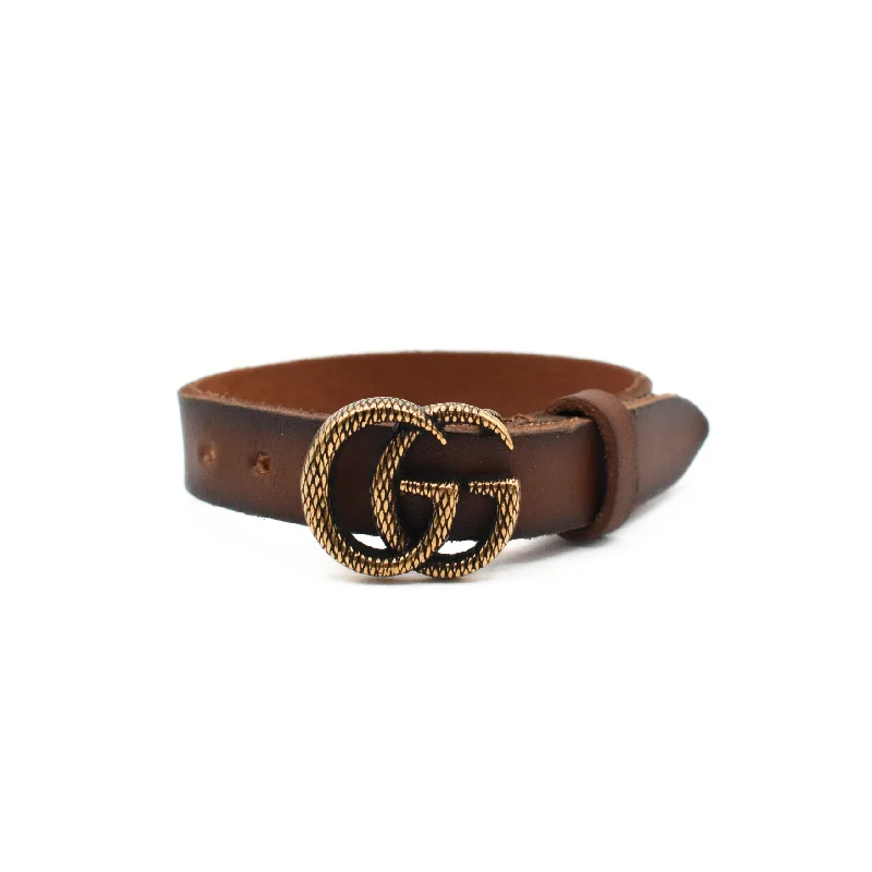 Gucci 'Marmont' Leather Bracelet
