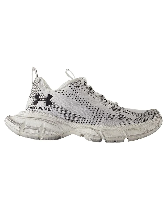 Balenciaga Track Cleats Under Armour Collab Women White | White Sneakers