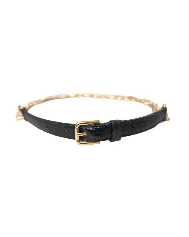 Dolce & Gabbana  Chain Belt - Black