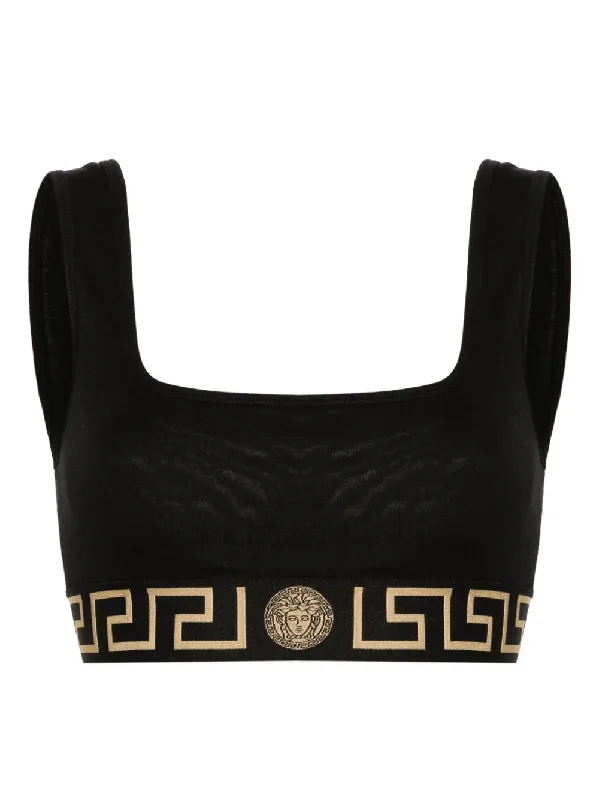 VERSACE Greca Border Bralette