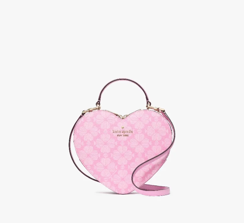 Love Shack Spade Flower Heart Crossbody Bag Parisian Rose Kate Spade