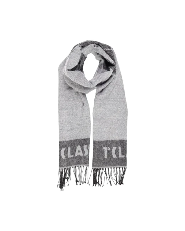 Alviero Martini Prima Classe Elegant Wool Viscose Blend Scarf