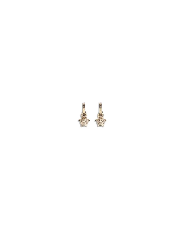 Versace Medusa Hoop Earrings Women Gold