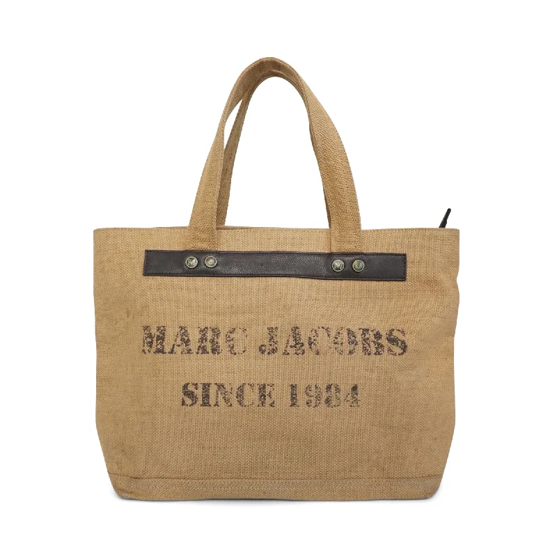 Marc Jacobs Burlap Tote Bag