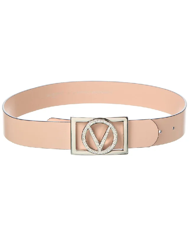 Valentino By Mario Valentino Dolly Preciosa Leather Belt