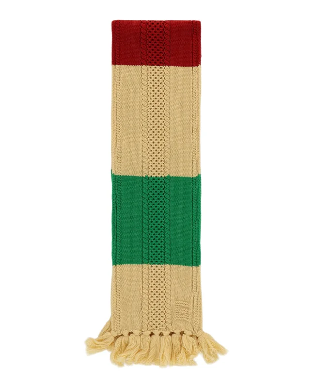 Gucci Unisex-Child Knitted Wool Scarf