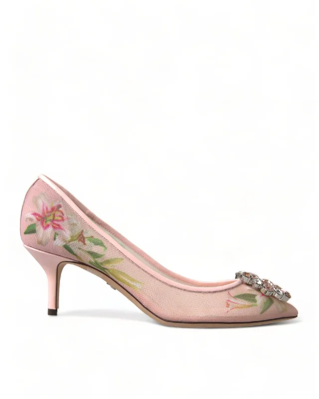 Dolce & Gabbana  Floral Ballerina Pumps