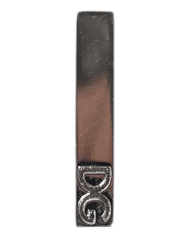 Dolce & Gabbana DG Cufflinks Men Silver Tie Clips
