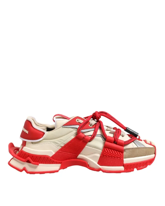 Dolce & Gabbana LaceUp Fashion Sneakers Men Multicolor