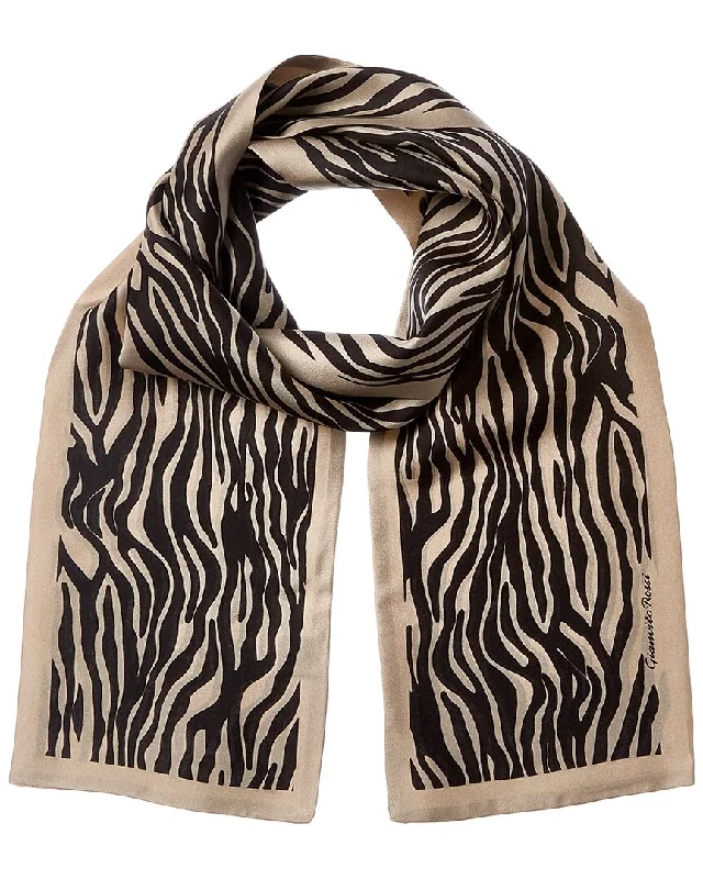 Gianvito Rossi Silk Scarf