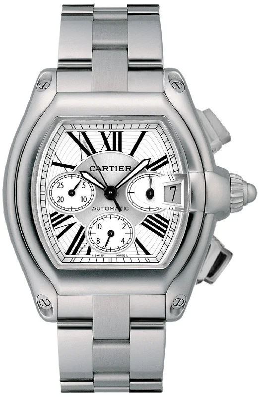 Cartier Roadster XL Chronograph Men's Watch W62019X6